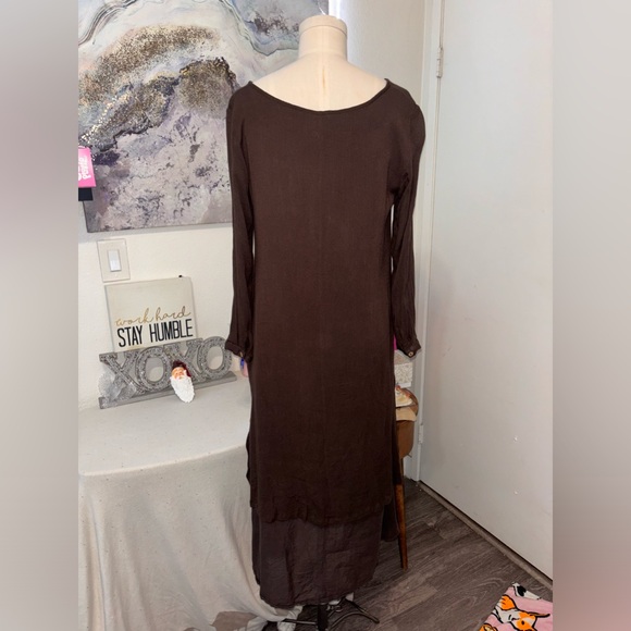Anself Boho Dress Viscose Layered Lagenlook Size M - Picture 5 of 11